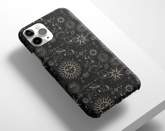 Celestial  Case For iPhone 15, 14 Pro, 13 Pro, 12, 11, Phone Case for Samsung S23, S22, S21, Cell Phone Case for Pixel 7, 6, 5