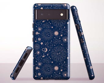 Celestial Night Phone Case for Google Pixel 11 Pro XL, 10a, 9a, 8 Pro, 8a, 7a, 6 Pro - Samsung & iPhone Models
