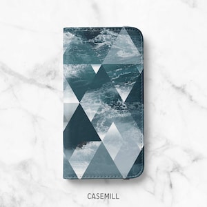 Geometric Wave iPhone 12 Wallet iPhone 11 Wallet iPhone SE Wallet iPhone XR Wallet iPhone 8 Wallet iPhone XS Wallet iPhone 8 Plus
