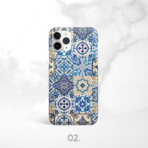 Portuguese Tile Phone Case: Mediterranean Design