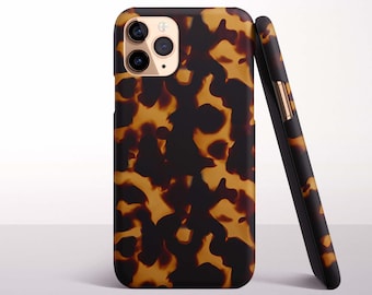Tortoise Shell Print Phone Case for iPhone 17, 16 Pro Max, 16e, 15 Plus, 14 Pro, 13 Mini, 12, 11 - MagSafe, Samsung & Pixel Models