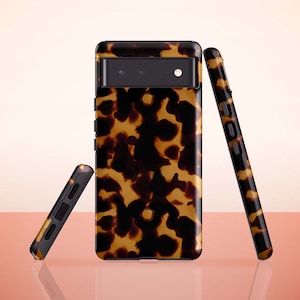 Tortoise Shell Phone Case for Google Pixel 7, Pixel 6 Pro, Pixel 6, Pixel 5, Pixel 4a, Pixel 4, Pixel 4 xl, Pixel 3a, Pixel 3
