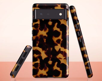 Coque de portable écaille de tortue pour Google Pixel 7, Pixel 6 Pro, Pixel 6, Pixel 5, Pixel 4a, Pixel 4, Pixel 4 xl, Pixel 3a, Pixel 3