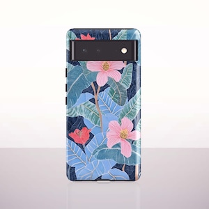 Tropical Blossom Phone Case for Google Pixel 8, Pixel 8 Pro, Pixel 7, Pixel 6, Pixel 4a, Pixel 4, Pixel 4 xl, Pixel 3a, Pixel 5