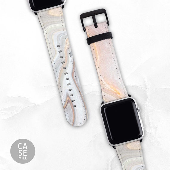 marble apple watch band 42mm