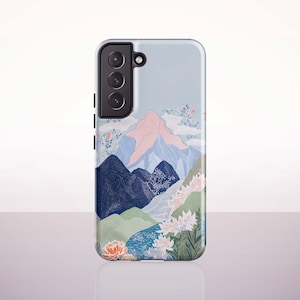 Mountain Garden Phone Case for Samsung Galaxy S24, Galaxy S23 Ultra, S21 FE, S20 Plus, S10, S10 Plus, S9, S9 Plus, Galaxy S22