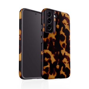 Tortoise Shell Phone Case for Samsung Galaxy S23, Galaxy S22 Ultra, S21 FE, S20 Plus, S10, S10 Plus, S9, S9 Plus, Galaxy S21 Ultra image 5