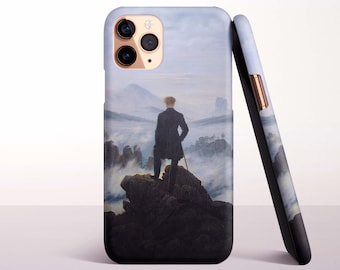 Caspar David Friedrich, Wanderer above the Sea of Fog Phone Case for iPhone 17, 16 Pro Max, 16e, 15 Plus, 14 Pro, 13 Mini - MagSafe, Samsung