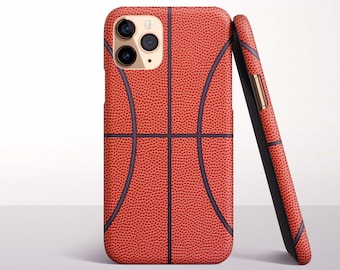 Basketball Phone Case for iPhone 17, 16 Pro Max, 16e, 15 Plus, 14 Pro, 13 Mini, 12, 11 - MagSafe, Samsung & Pixel Models