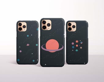 Solar System Planet Phone Case for iPhone 18 Pro, 17, 16 Pro Max, 16e, 15 Plus, 14, 13 Mini, 12 - MagSafe, Samsung & Pixel Models