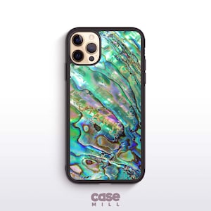 Abalone Print Case for iPhone 13, 13 Mini, 12 Pro, 12 Pro Max, SE, XR, Case for Samsung S22, S22 Plus, S21 Ultra, S20, S20 Plus