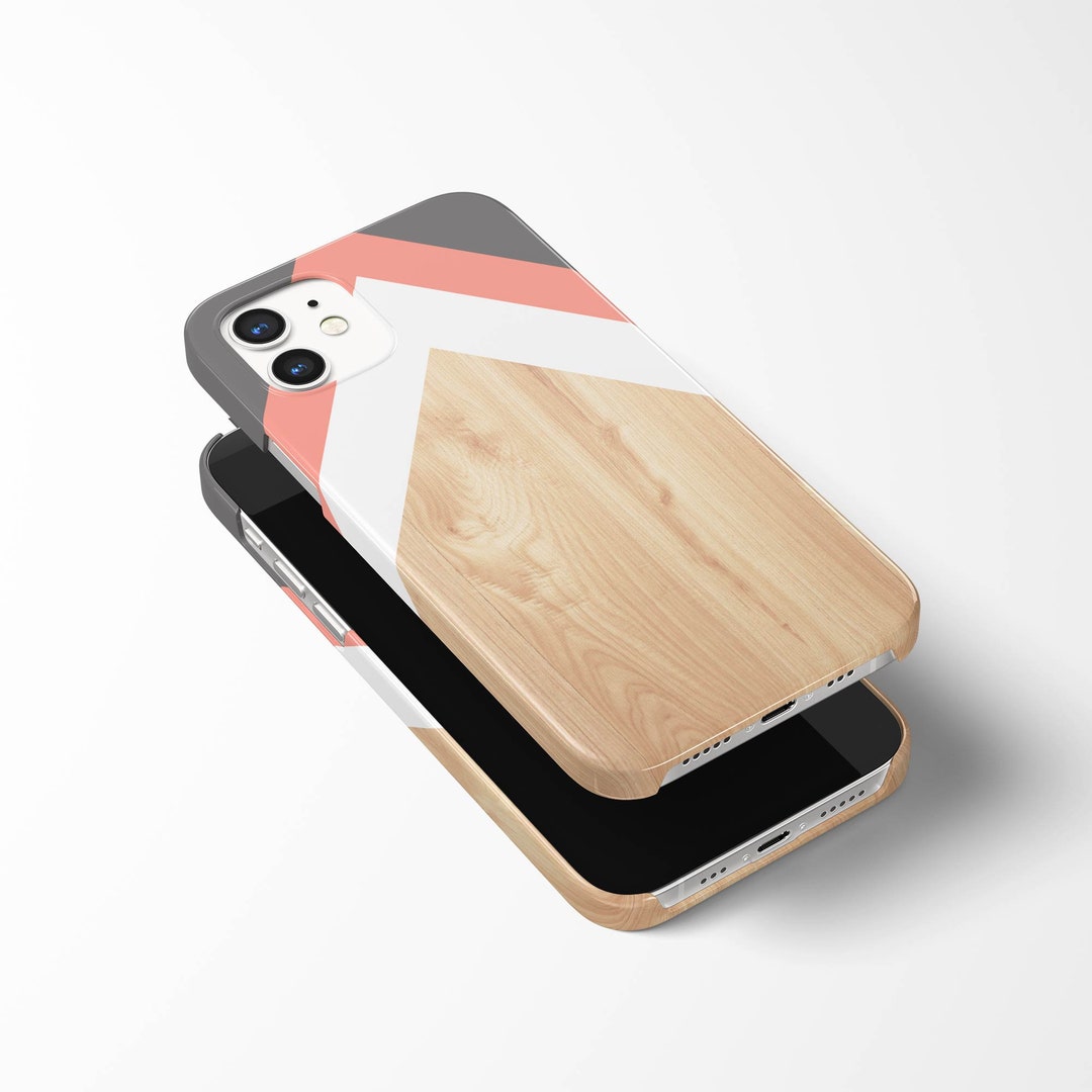 Chevron Wood Print Case for iPhone 15 14 Pro 13 Pro 12 11 Etsy UK