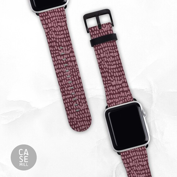 Plum Dash Band para Apple Watch Series 1 2 3 4 5 6 \u0026 SE | Etsy México