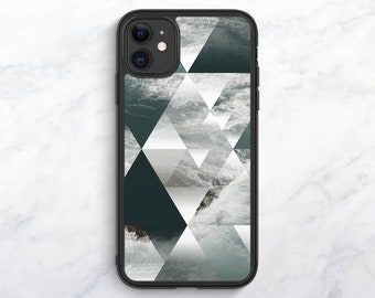 Geometric Wave Case for iPhone 13, 13 Mini, 12 Pro, 12 Pro Max, SE, XR, Case for Samsung S22, S22 Plus, S21 Ultra, S20, S20 Plus