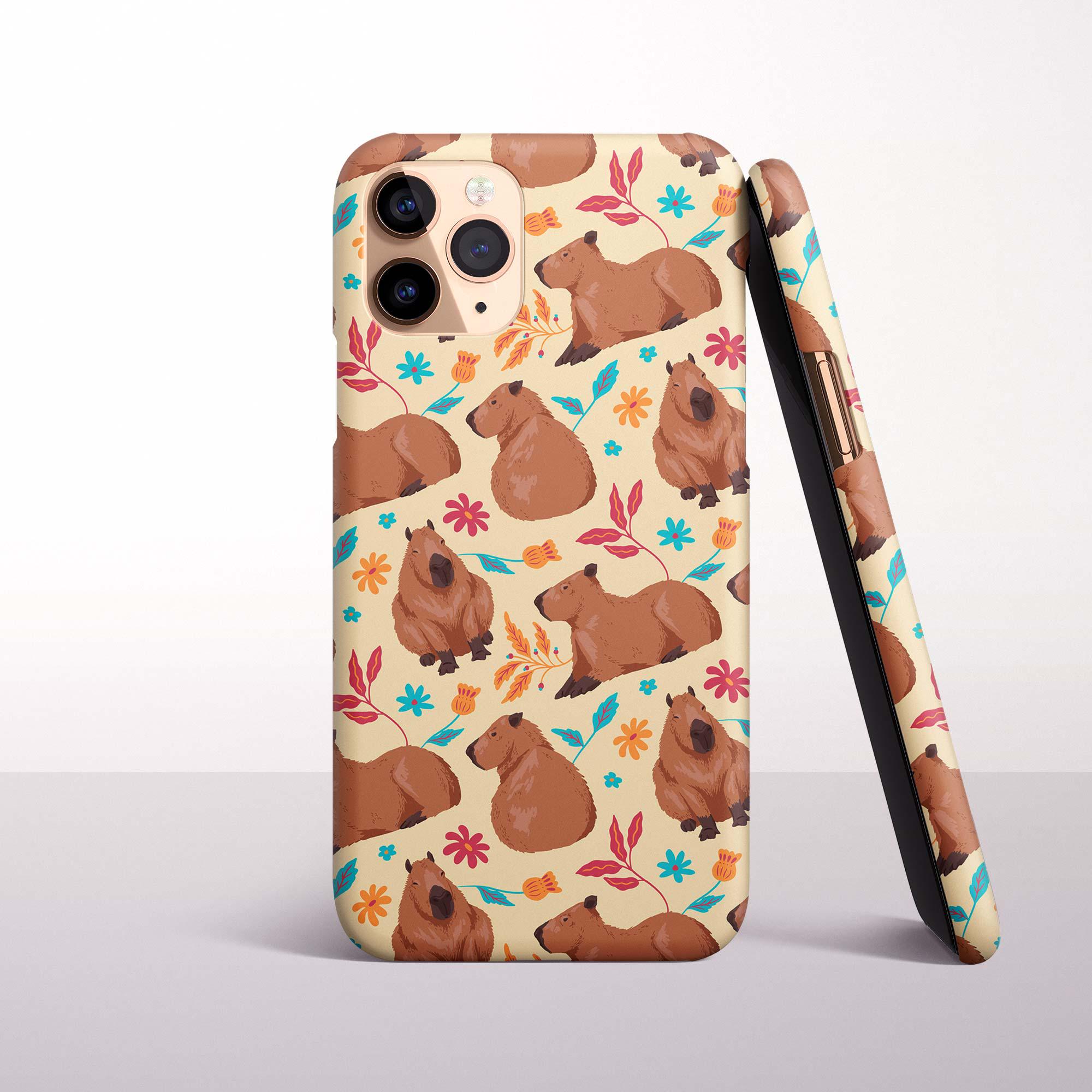 Capybara Phone Case for iPhone 18 Pro, 17, 16 Pro Max, 16e, 15