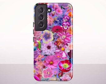 Floral Collage Phone Case | For Galaxy S24, Galaxy S23 Ultra, Galaxy S23, Galaxy S22, Galaxy S21, S20, S10