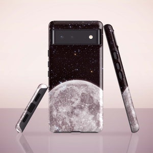 Moon Celestial Phone Case for Google Pixel 7, Pixel 6 Pro, Pixel 6, Pixel 5, Pixel 4a, Pixel 4, Pixel 4 xl, Pixel 3a, Pixel 3