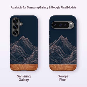 Mountain Line Phone Case for iPhone 18 Pro, 17, 16 Pro Max, 16e, 15 Plus, 14, 13 Mini, 12 - MagSafe, Samsung & Pixel Models image 9