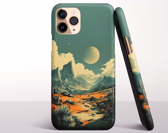 Desert Western Phone Case for iPhone 17, 16 Pro Max, 16e, 15 Plus, 14 Pro, 13 Mini, 12, 11 - MagSafe, Samsung & Pixel Models
