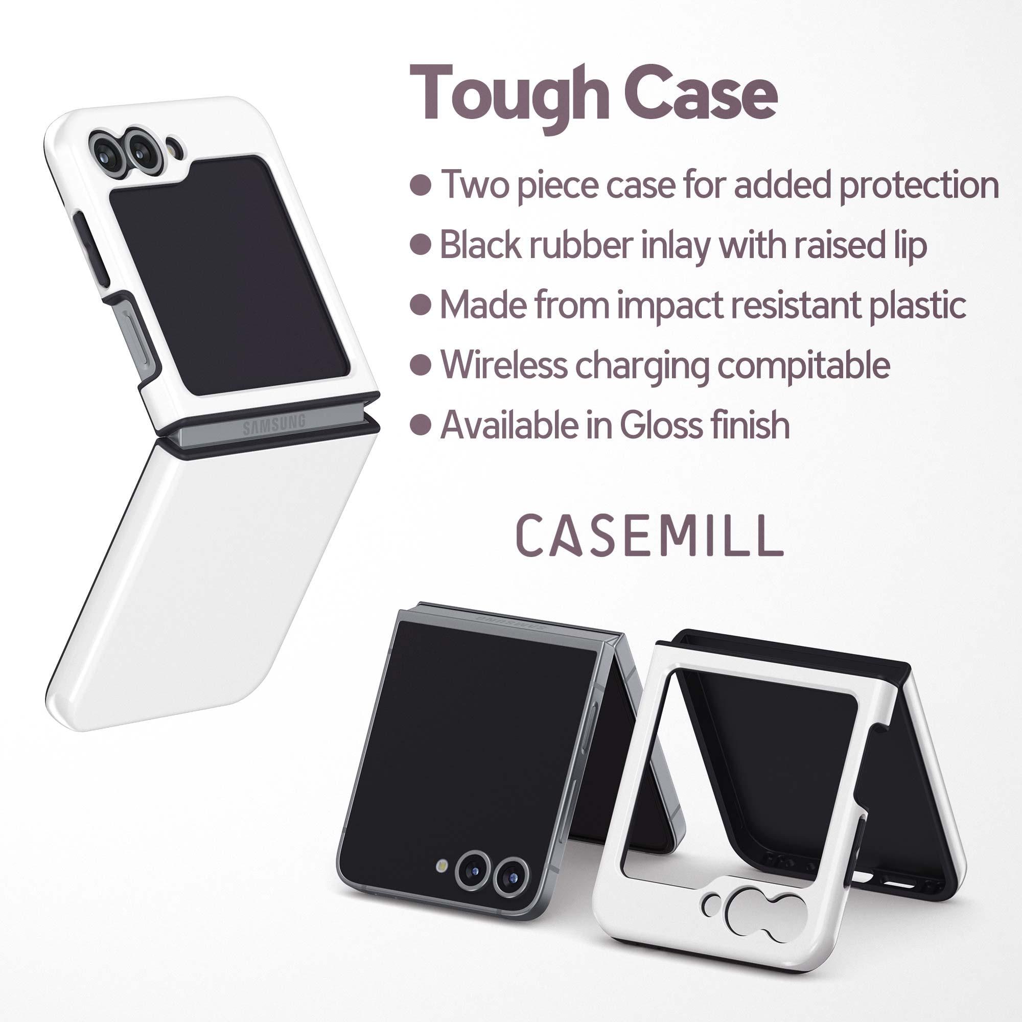 Citrus Orange Phone Case for Samsung Galaxy Z Flip 7, 6/7 FE, 5, 4