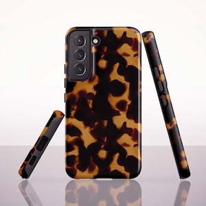 Tortoise Shell Phone Case for Samsung Galaxy S26, S25, S24 Plus, S23 Ultra, S21 FE, S20 - iPhone & Pixel Models