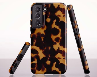 Tortoise Shell Phone Case for Samsung Galaxy S26, S25, S24 Plus, S23 Ultra, S21 FE, S20 - iPhone & Pixel Models