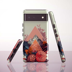 Floral Mountain Phone Case for Google Pixel 11 Pro XL, 10a, 9a, 8 Pro, 8a, 7a, 6 Pro - Samsung & iPhone Models