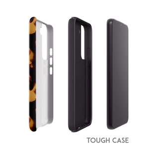 Tortoise Shell Phone Case for Samsung Galaxy S23, Galaxy S22 Ultra, S21 FE, S20 Plus, S10, S10 Plus, S9, S9 Plus, Galaxy S21 Ultra image 2