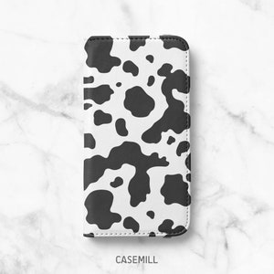 Cow Print iPhone 14 Wallet iPhone 13 Pro iPhone 12 Wallet iPhone SE Wallet iPhone XR Wallet iPhone 8 Wallet iPhone 11 Wallet iPhone 8 Plus