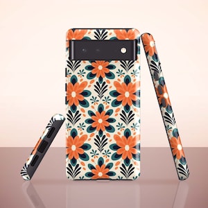 Retro Style Pattern Phone Case for Google Pixel 7, Pixel 6 Pro, Pixel 6, Pixel 5, Pixel 4a, Pixel 4, Pixel 4 xl, Pixel 3a, Pixel 3