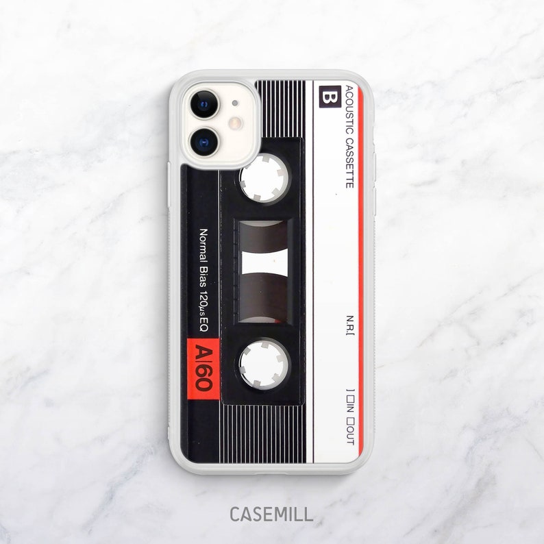 Retro Acoustic Cassette A60 iPhone 12 Case iPhone 8 Case Etsy
