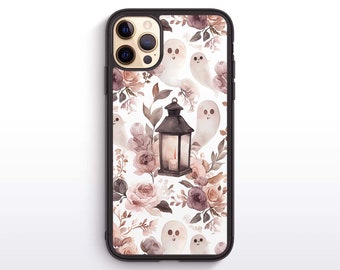 Ghost Watercolor Phone Case for iPhone & Samsung | Spooky Cute Phone Cover