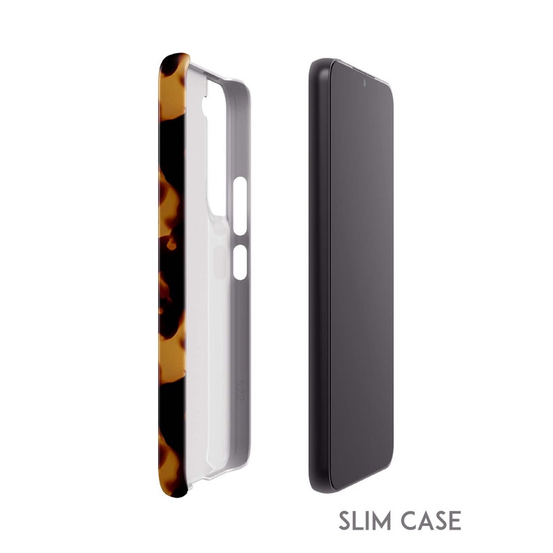 Tortoise Shell Phone Case for Samsung Galaxy S23, Galaxy S22 Ultra, S21 FE, S20 Plus, S10, S10 Plus, S9, S9 Plus, Galaxy S21 Ultra image 3