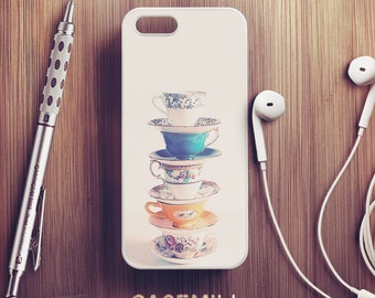 Stacked Teacup iPhone 6 Case iPhone 6s Case iPhone 6 Plus Case iPhone 6s Plus Case iPhone 5s Case iPhone 7 Case iPhone SE Case