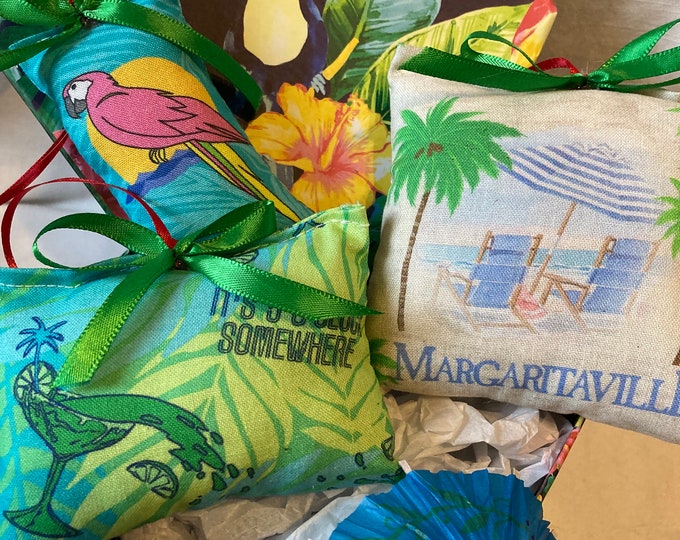 Margaritaville Christmas Ornament Set - Etsy