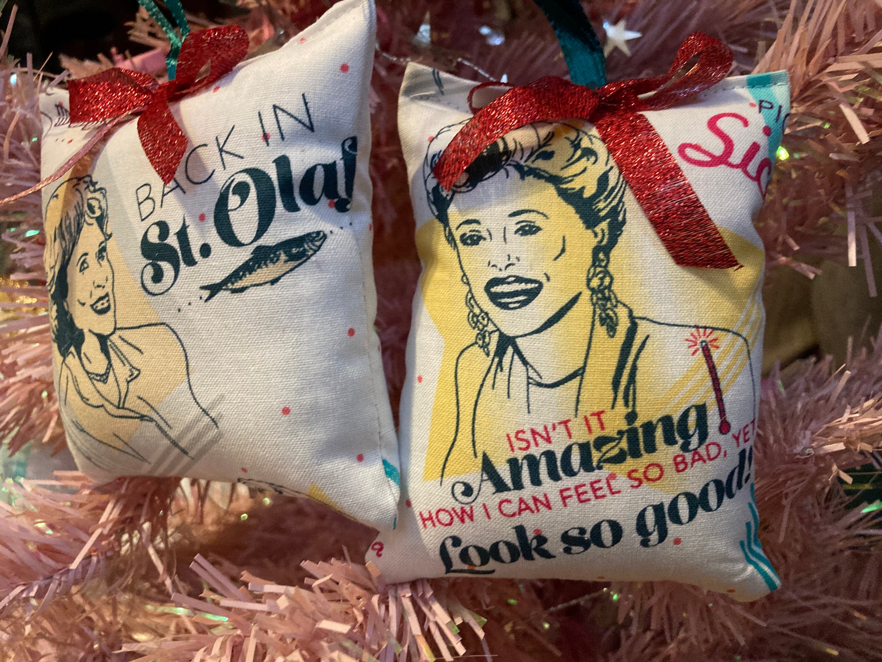 Golden Girls Christmas Ornament Set Etsy