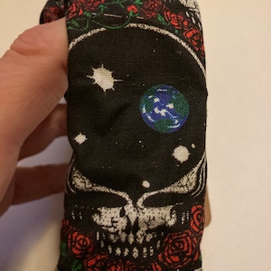 Deadhead scrunchie hippy skull dead space