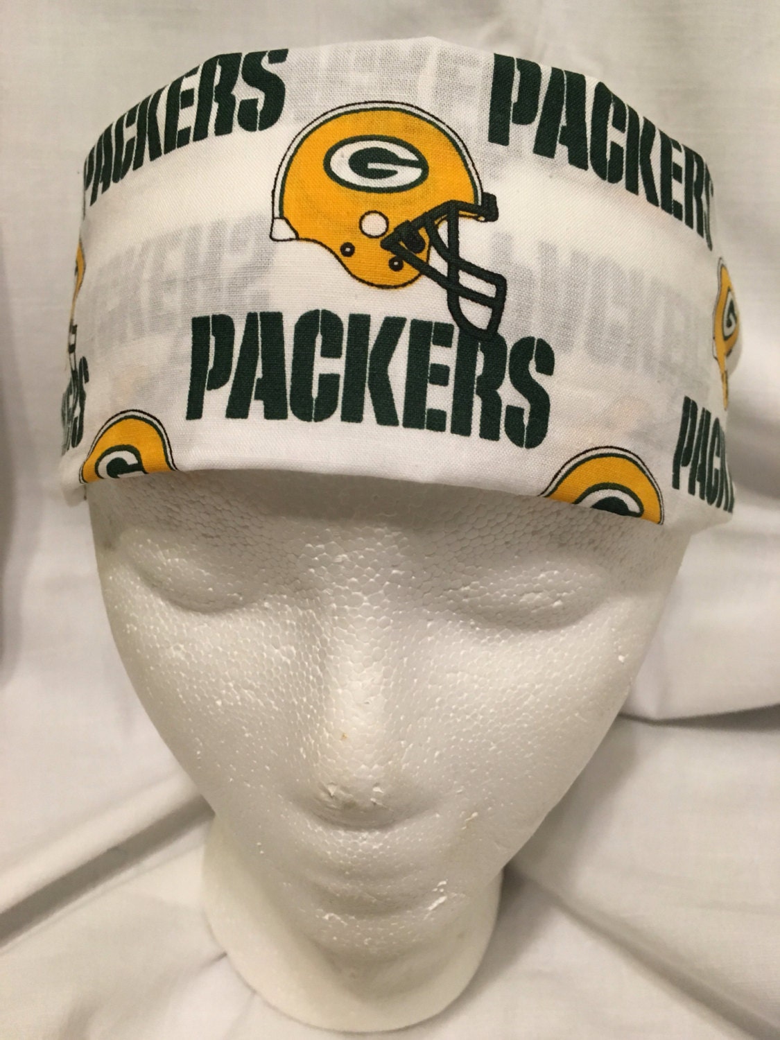 Green Bay Packers yoga workout headband | Etsy