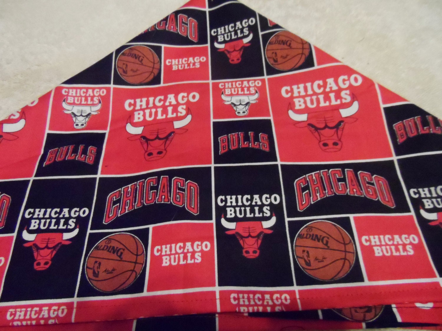 Chicago Bulls bandana pet scarf | Etsy