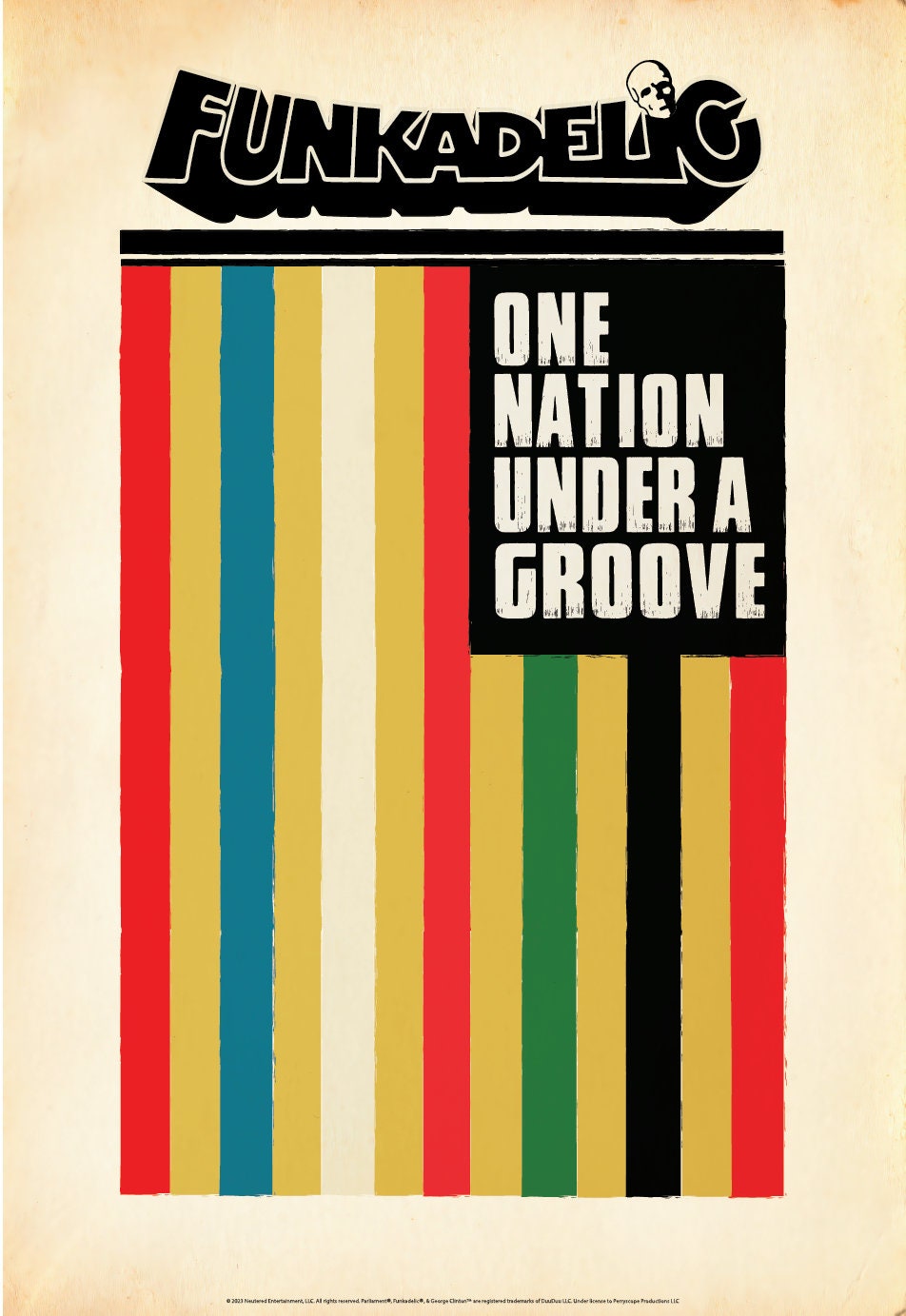 Funkadelic Officially Licensed Print - One Nation Under a Groove