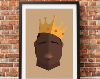 Who Shot Ya Inspired Original Icon Design Print -Print Only
