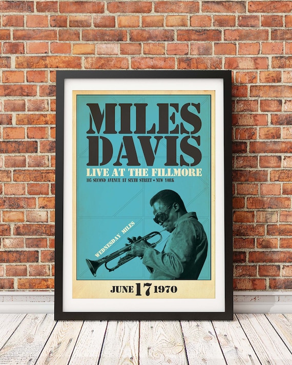 Miles Davis Live at the Fillmore, Wednesday Miles, Original Print