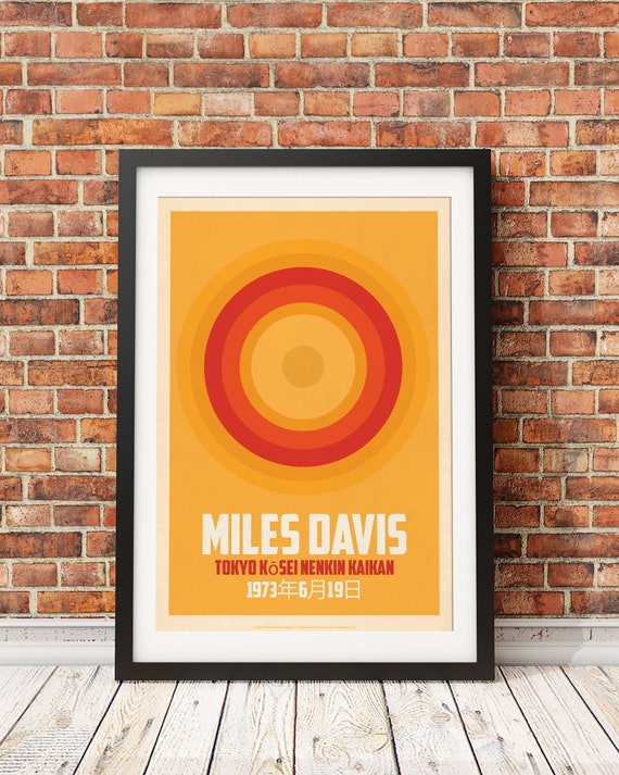 かわいい！ in Live Davis Miles Tokyo, Design Print Original Japan, ミュージシャン