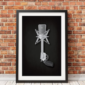 Gangsta Rap Inspired Original Print Design -Print Only