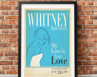 ボディガード キャストサイン入り写真 20 x 30 cm | ホイットニー