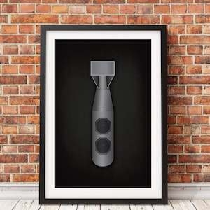 Drop The Bomb Inspired Original Print Design -Print Only