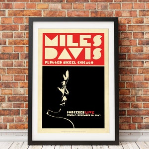 Miles Davis Live at the plugged Nickel Chicago, Original Print Design (Officially Licensed) -Print Only