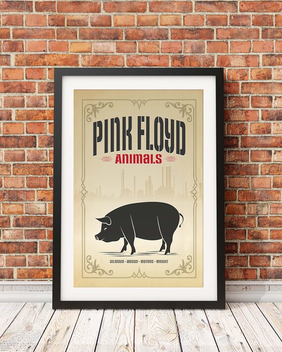 Pink Floyd, Pig, Original Print Design (officially Licensed