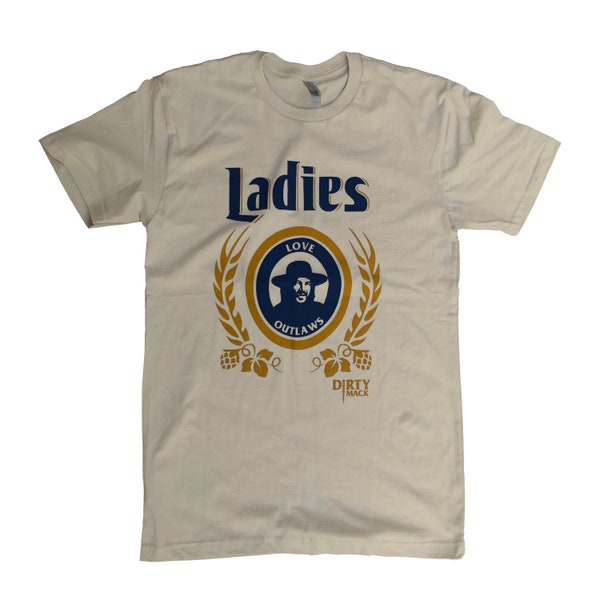 Ladies Love Outlaws Waylon Tribute T-Shirt