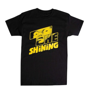 The Shining Vintage Horror T-Shirt Black / Yellow